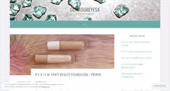 Desktop Screenshot of glamoureyesx.com